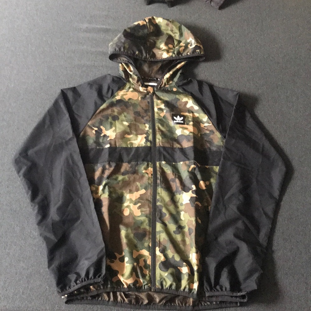 Adidas Climalite Zip Up Hooded Jacket